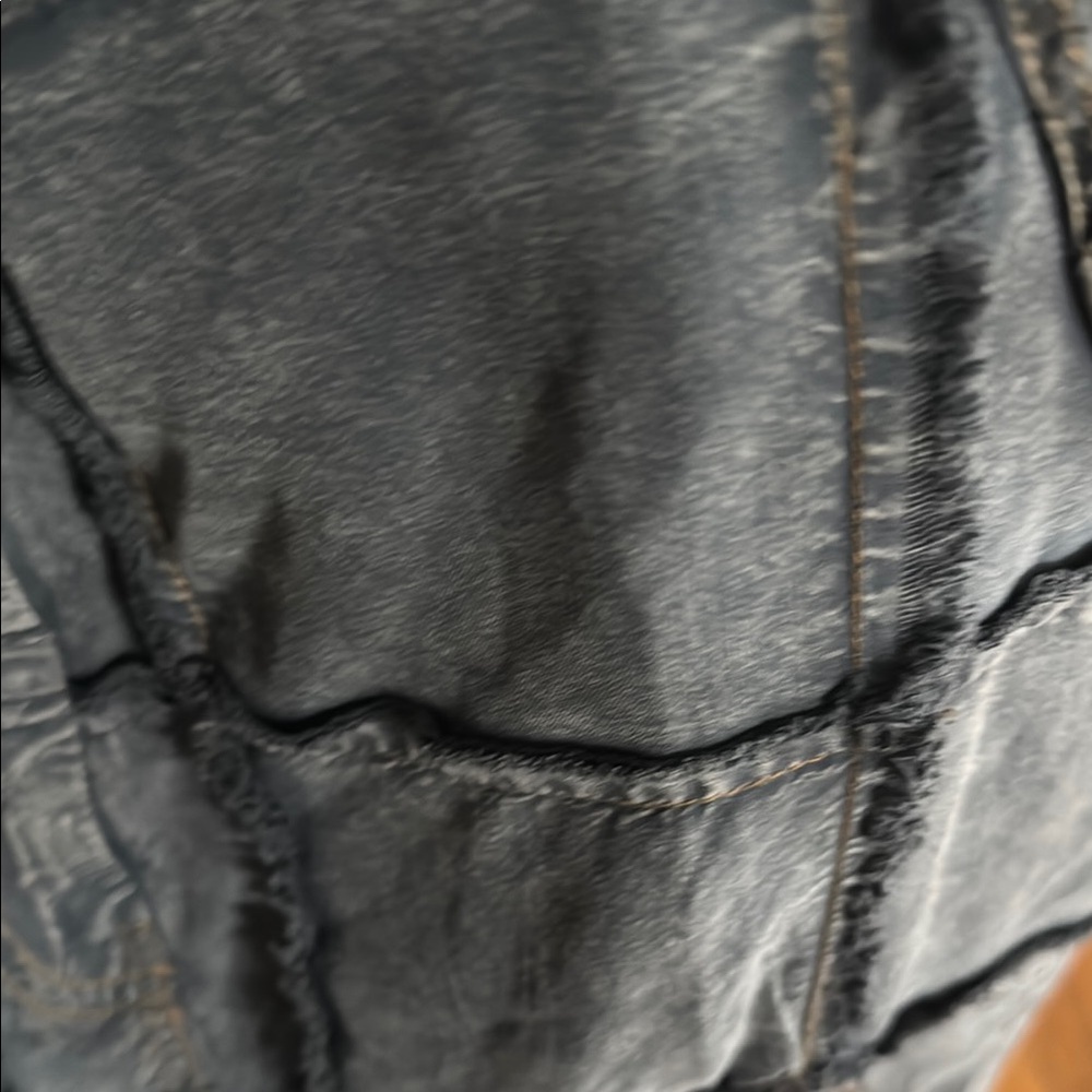 Patchwork Gray Pants - image 6